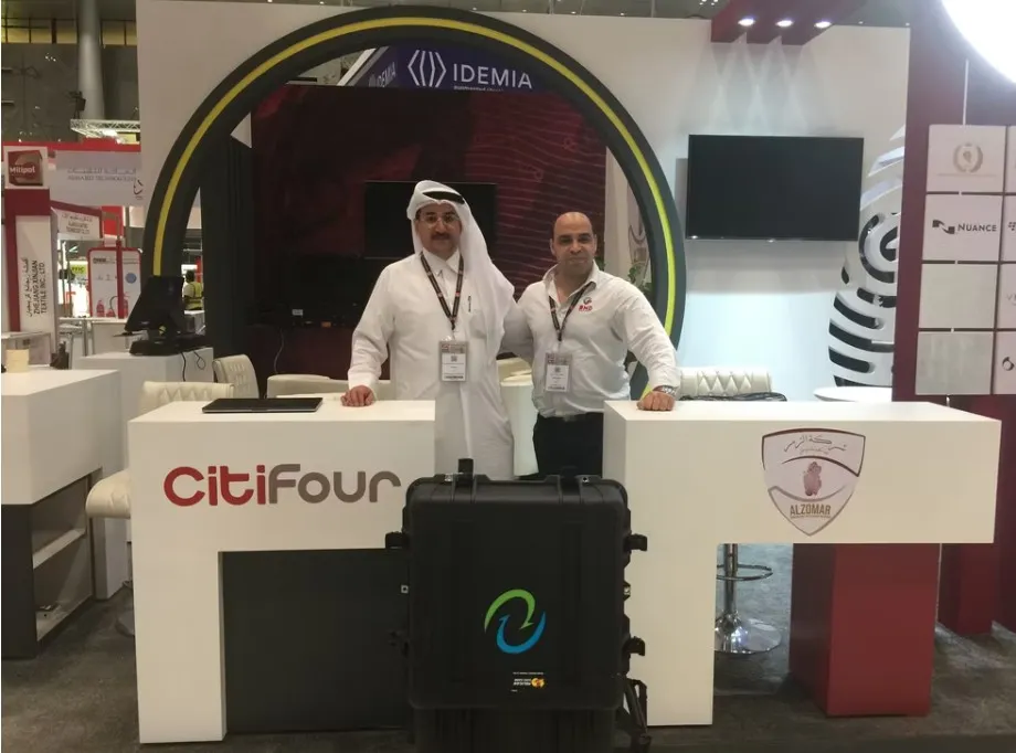 Stand Citifour au salon Milipol